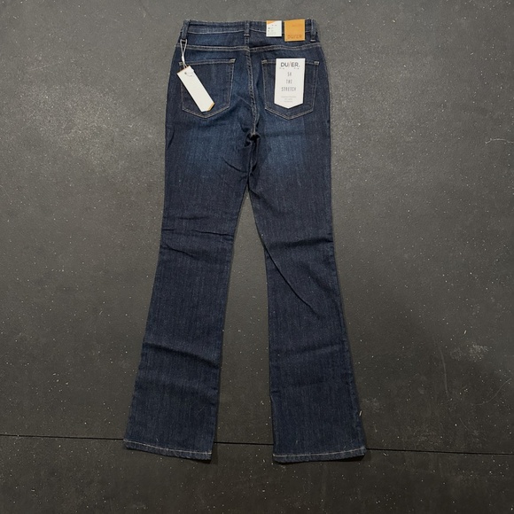 DUER NWT Women's Performance Denim Boot Cut in Dark Stone 27"x32" - Picture 11 of 12